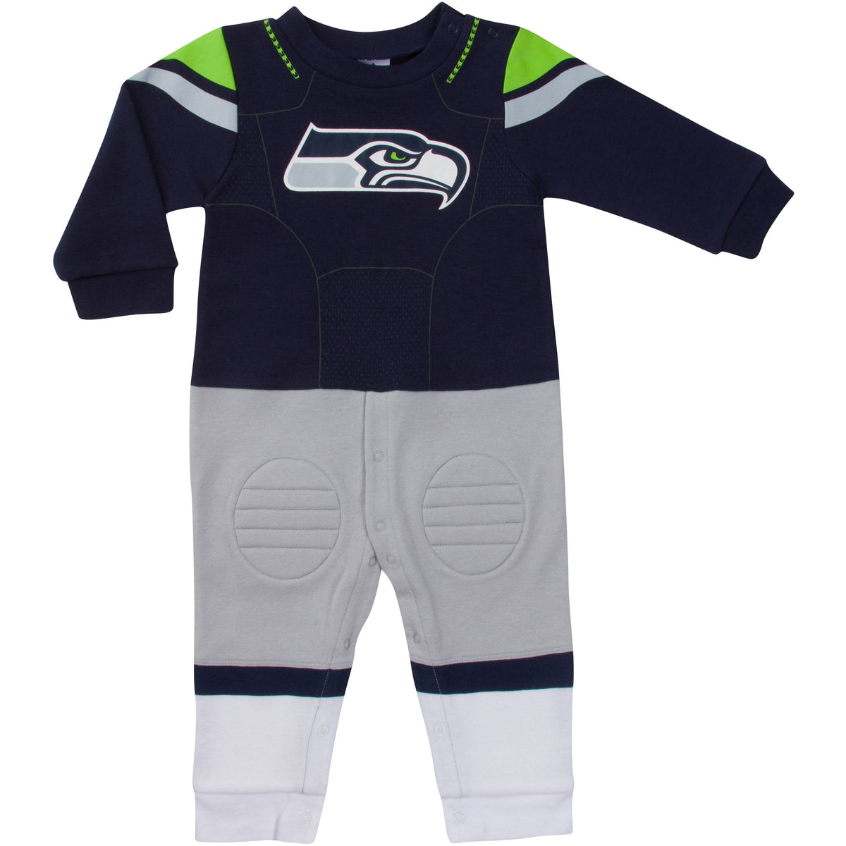 Seattle Seahawks Baby Boys Footysuit