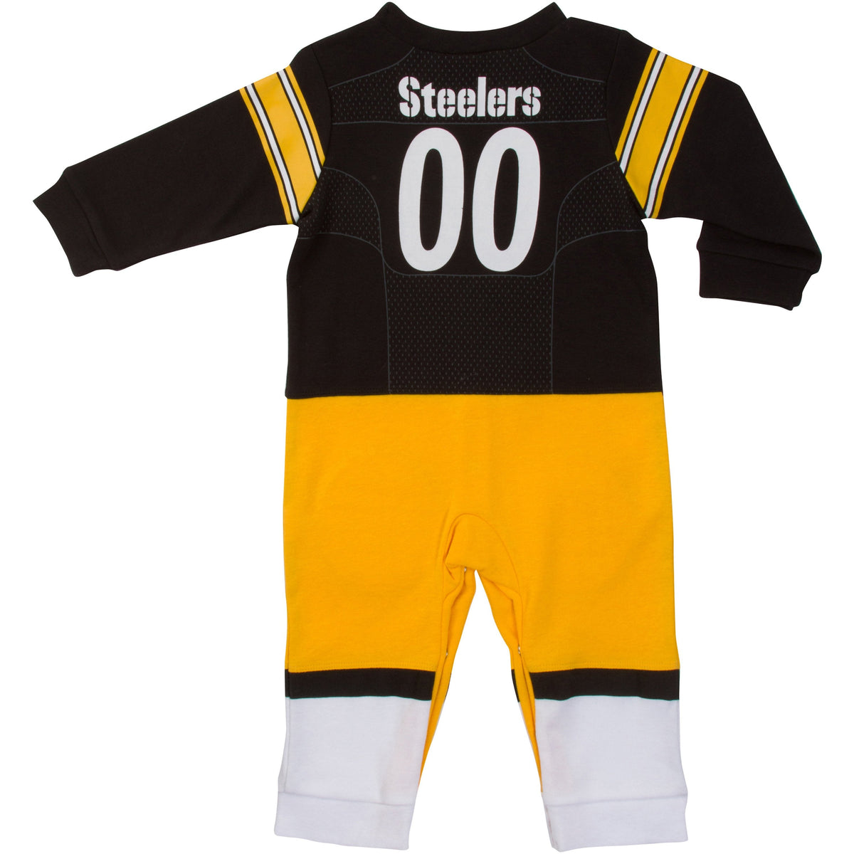 Pittsburgh Steelers Baby Boys Footysuit, additional view 1
