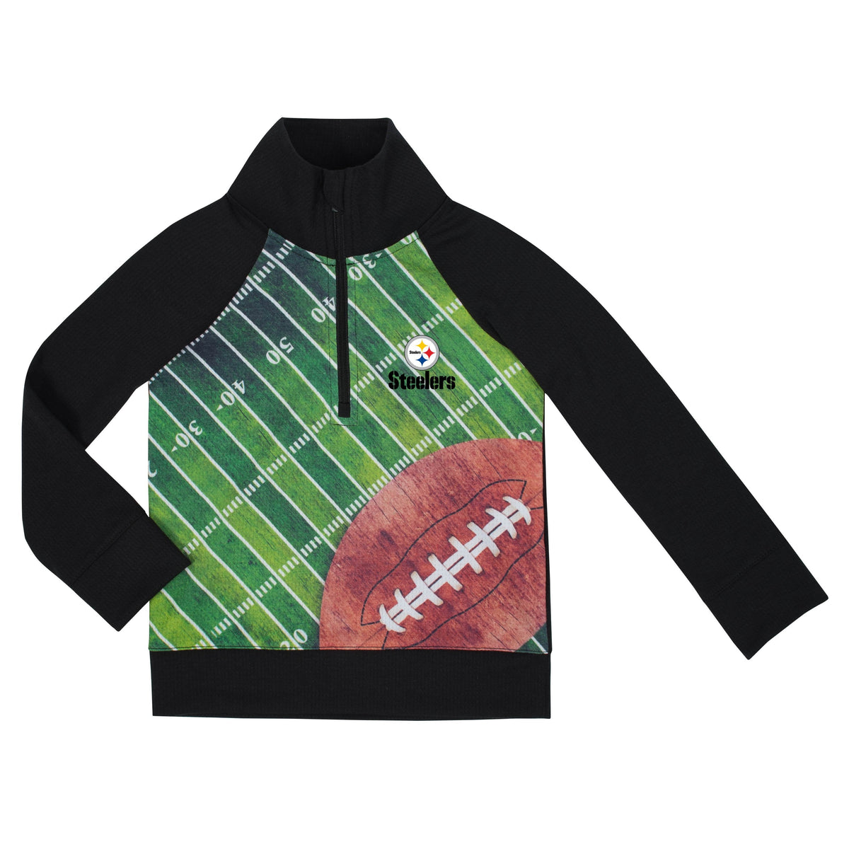 Pittsburgh Steelers Boys 1/4 Zip Jacket