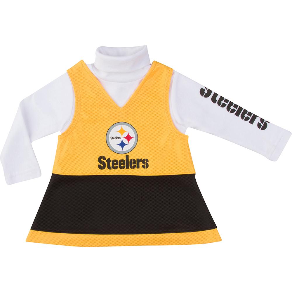 Steelers Baby Girls Jumper Set