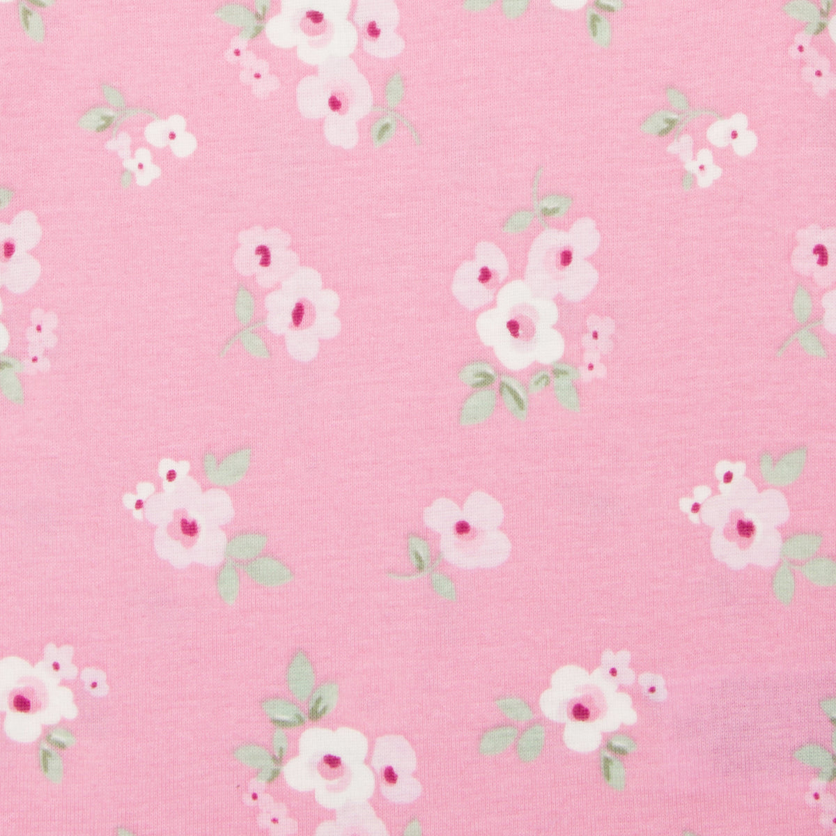 4-Pack Baby Girls Floral Flannel Receiving Blankets, close-up detail 4