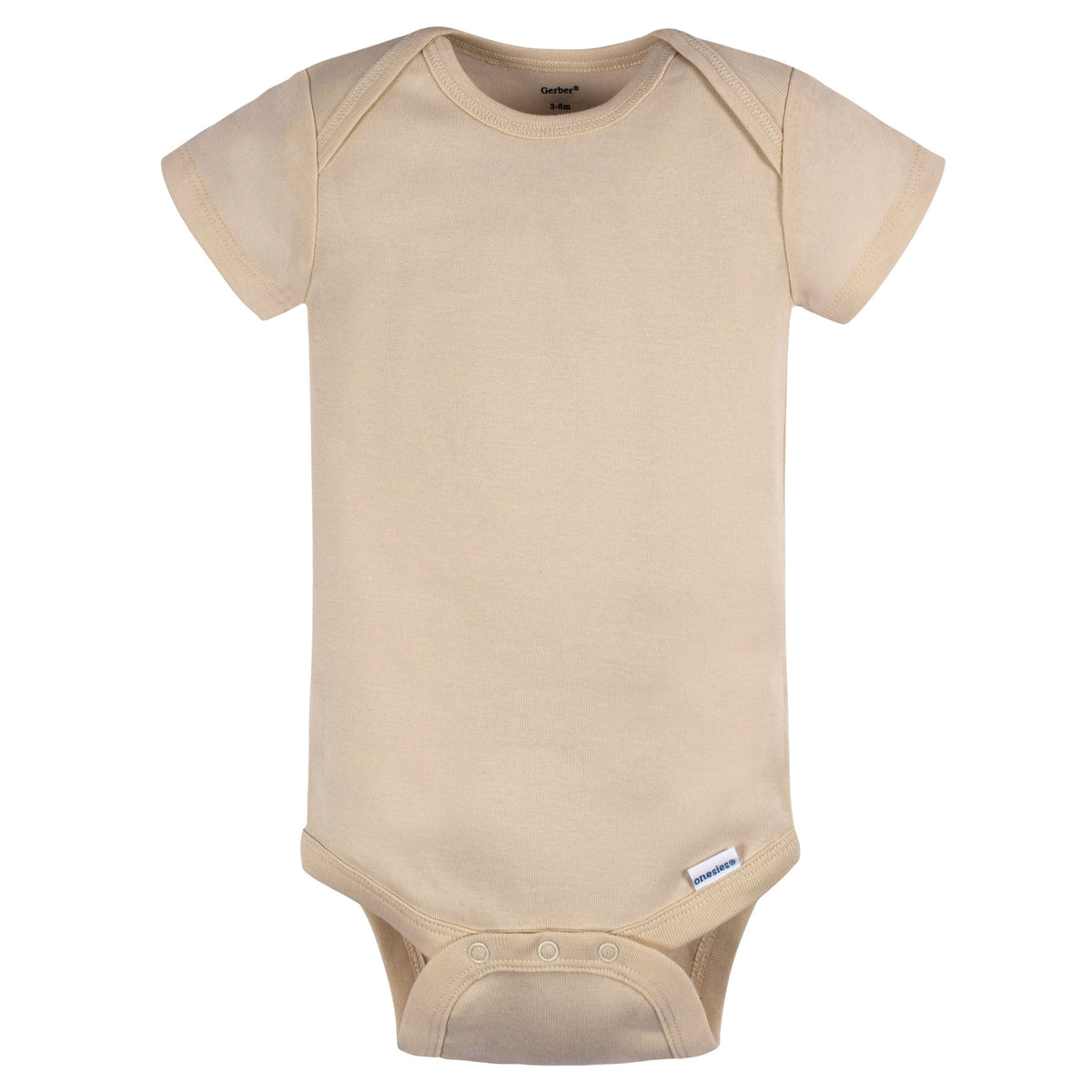 5-Pack Baby Boys Green/ Brown Short Sleeve Onesies Bodysuits, additional view 2