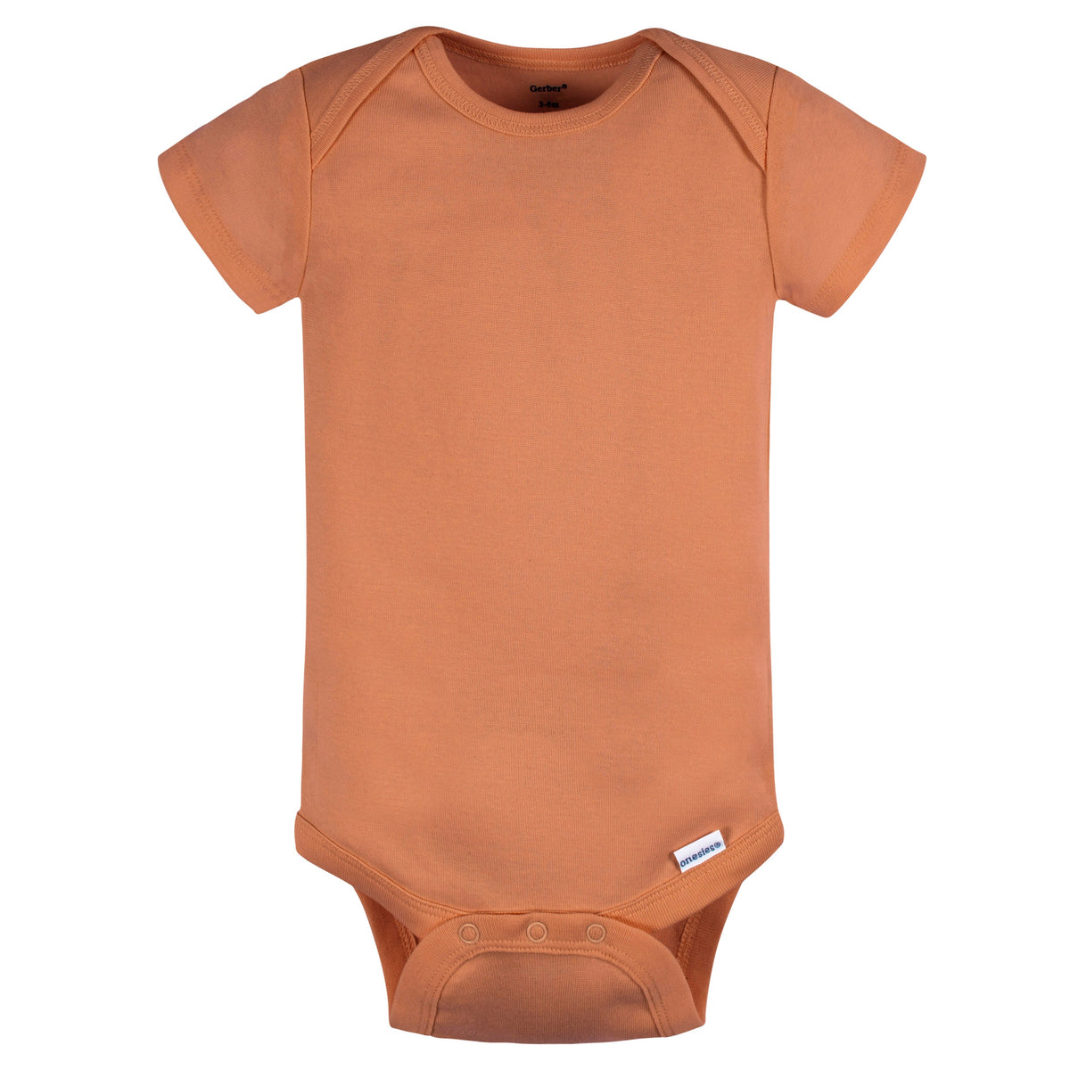 5-Pack Baby Boys Green/ Brown Short Sleeve Onesies Bodysuits, additional view 5