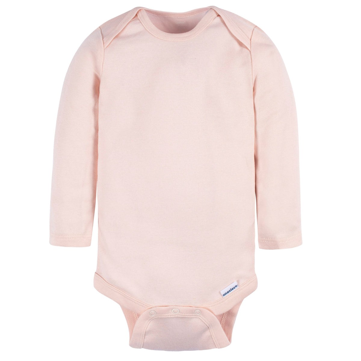 4-Pack Baby Girls Green/ Pink Long Sleeve Onesies Bodysuits, additional view 1