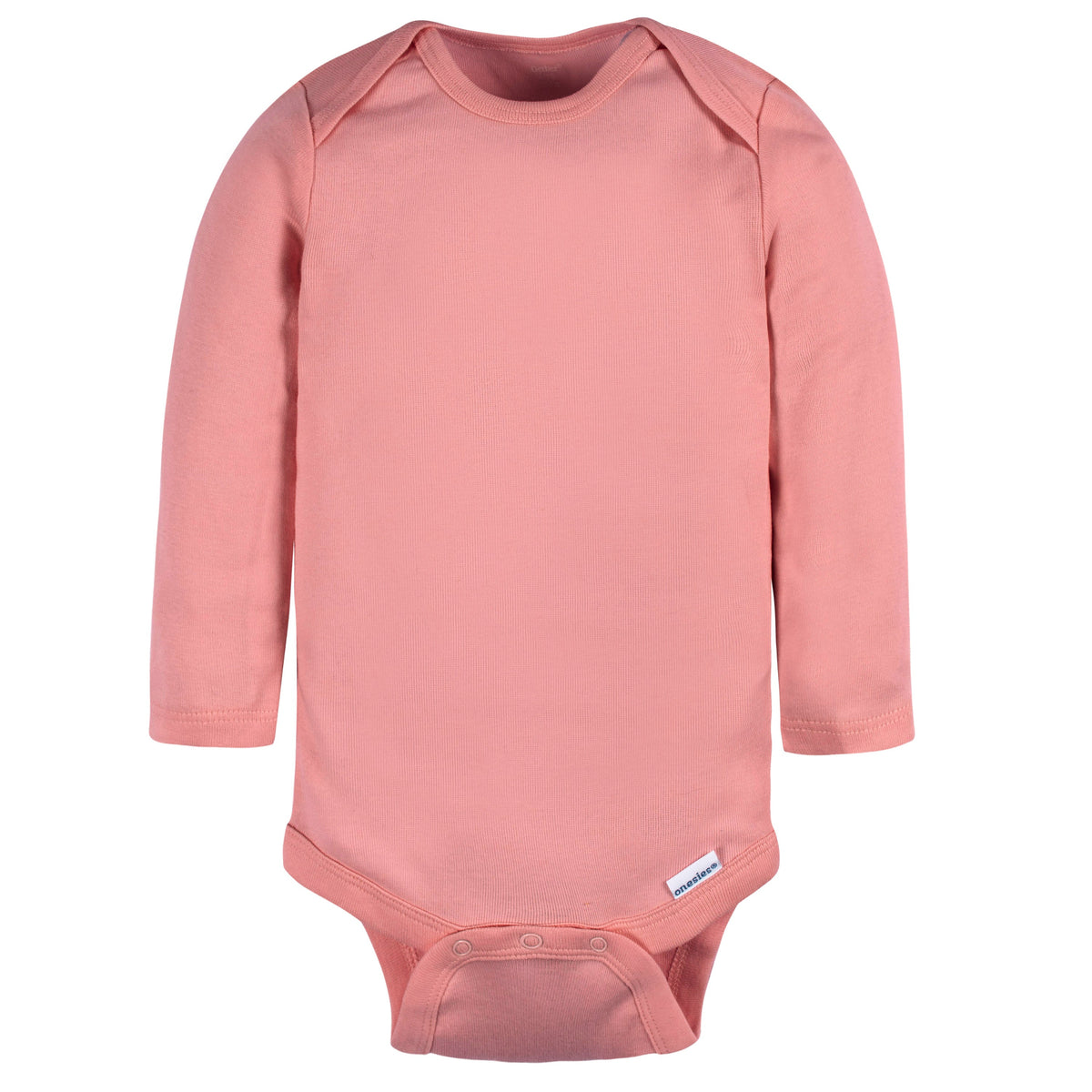 4-Pack Baby Girls Green/ Pink Long Sleeve Onesies Bodysuits, additional view 2