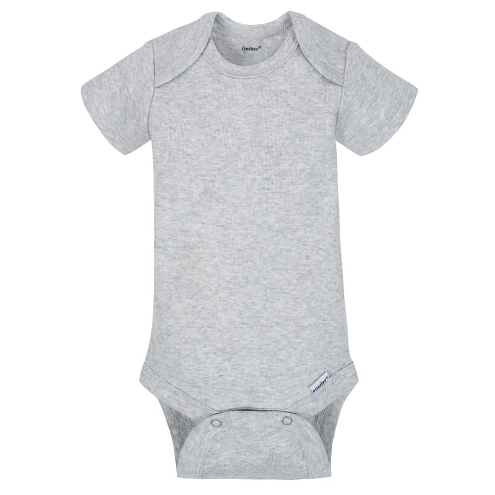 5-Pack Boys Organic Rocket Short Sleeve Onesies Bodysuits, additional view 5