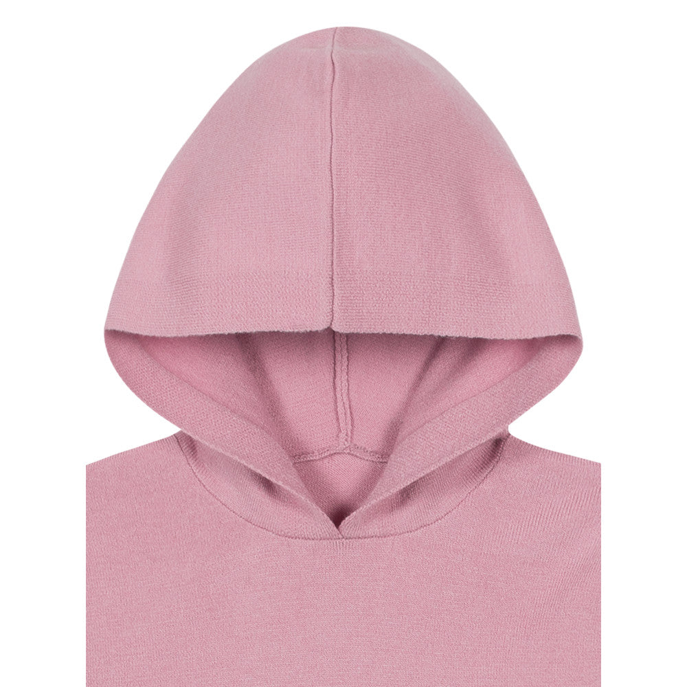 Modern Moments by Gerber Toddler Girls Zephyr Sweater Knit Hoodie, close-up detail 4