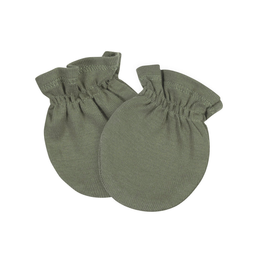 4-Pack Baby Boys Camo Dinosaur No Scratch Mittens, additional view 4