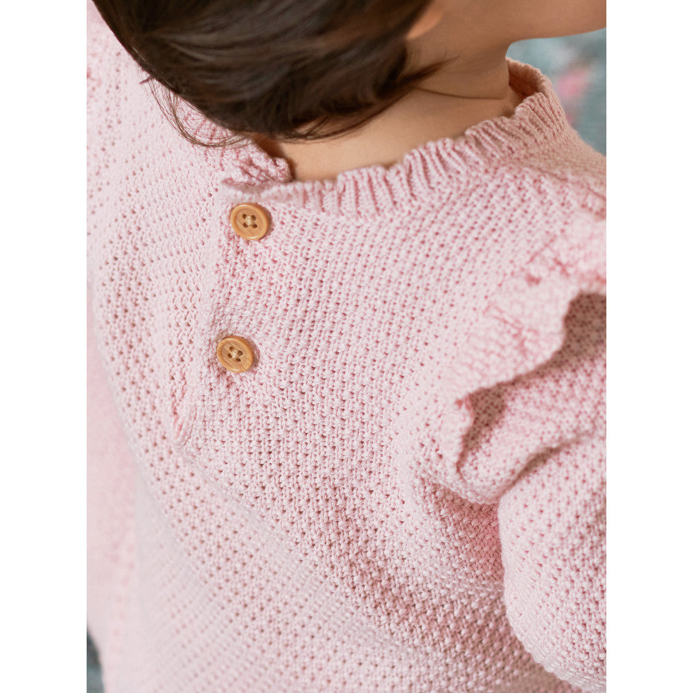Modern Moments by Gerber Baby Girls Pink Romper, lifestyle photo 2