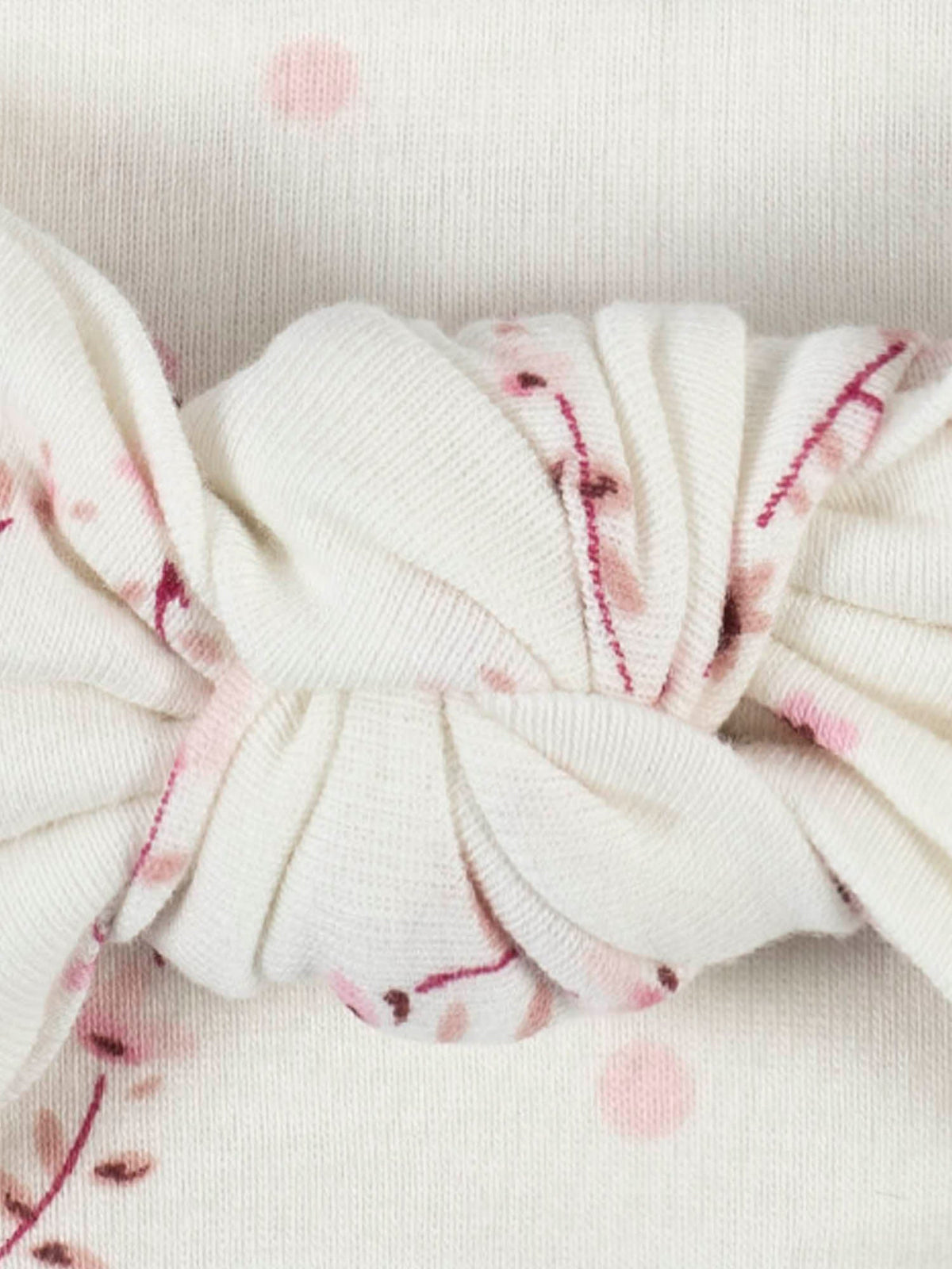 Baby Girls Floral Heart Headband, close-up detail 1