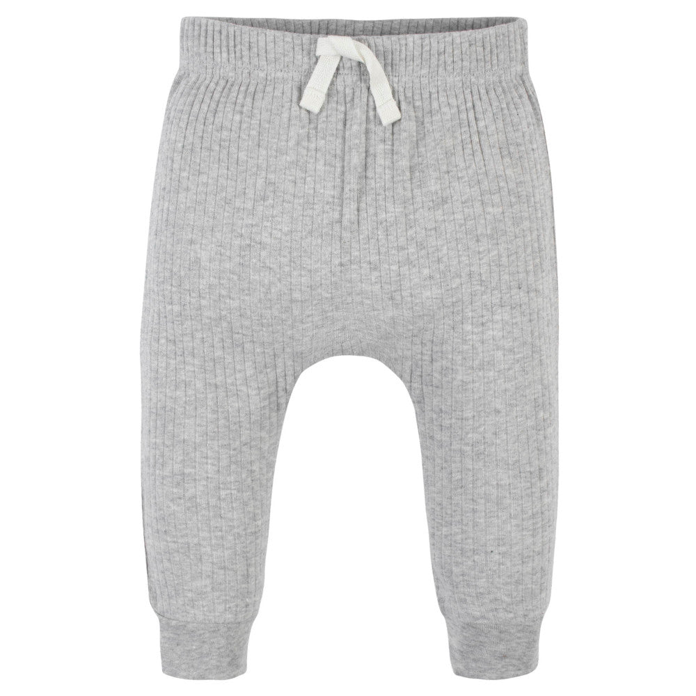 Modern Moments by Gerber Baby Boys Grey Heather Pants, additional view 1