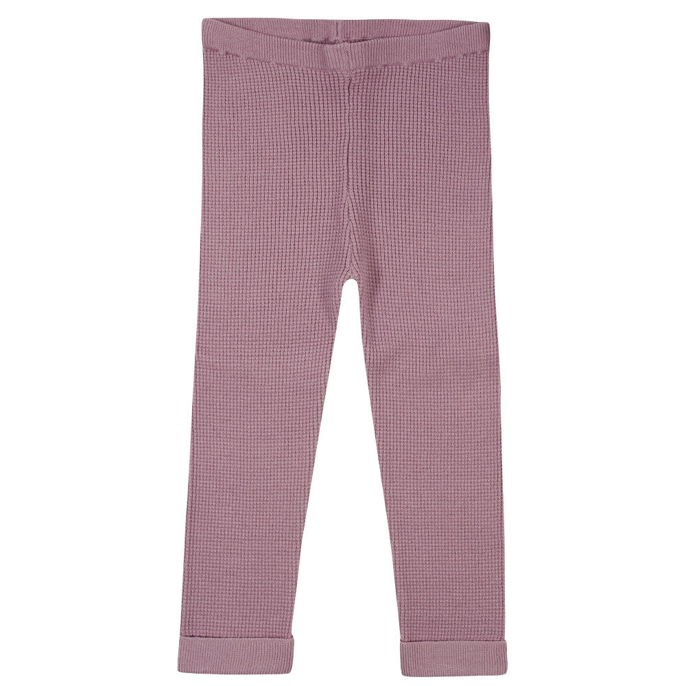 Modern Moments by Gerber 2-Piece Toddler Girls Dusky Orchid Hooded Sweater & Sweater Knit Pants, additional view 2
