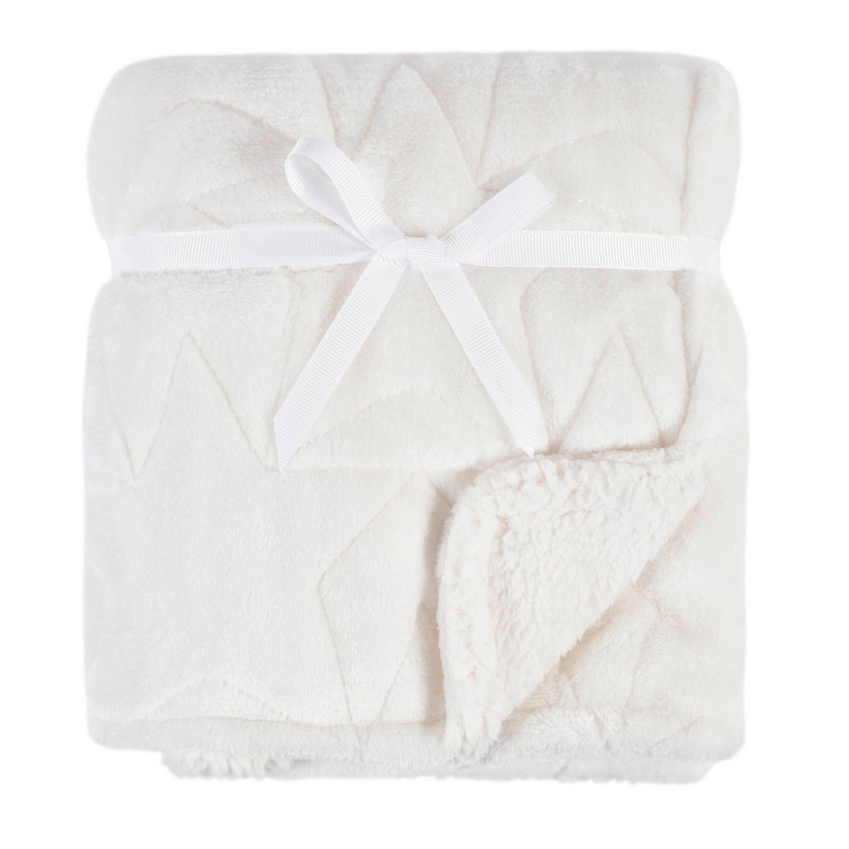 Modern Moments by Gerber Baby Boys Star Plush Blanket, additional view 1