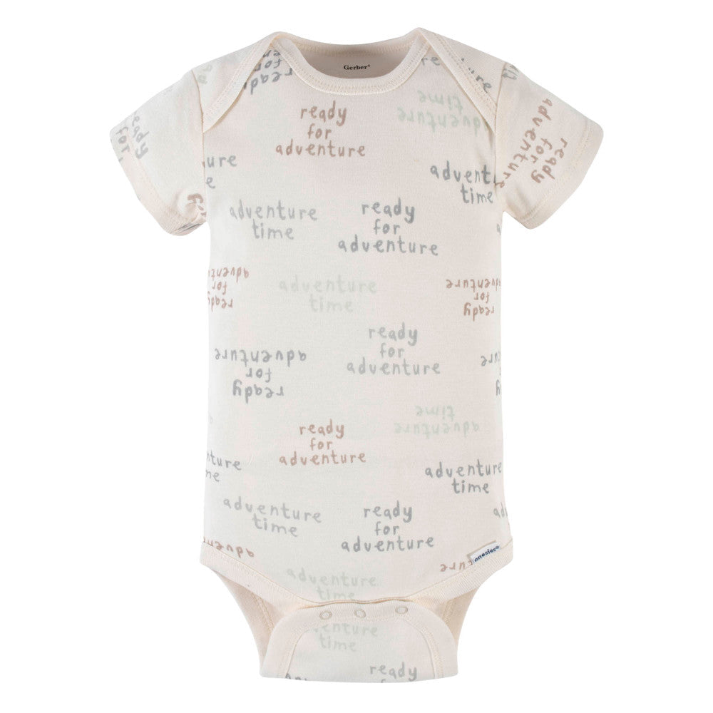 5-Pack Baby Boys Lion Short Sleeve Onesies Bodysuits, additional view 3
