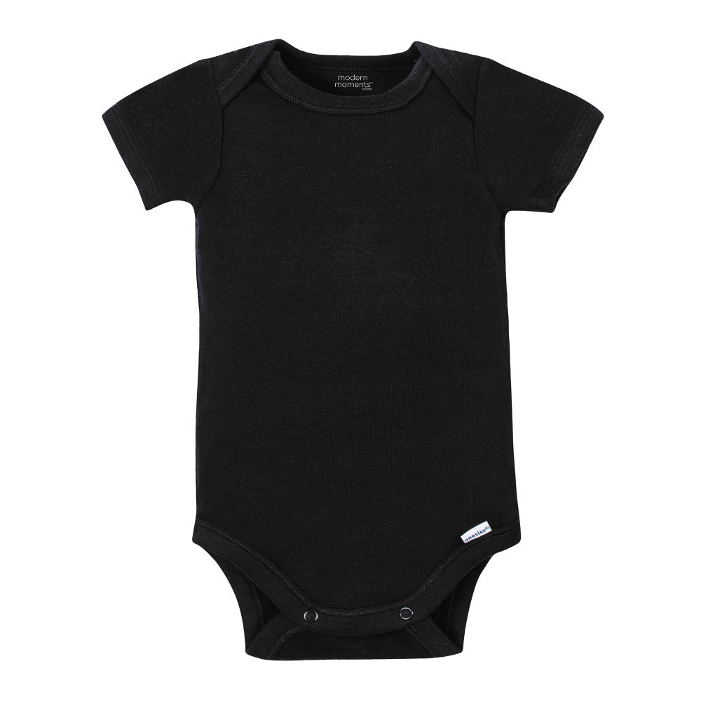 4-Pack Baby Boys Fossils Short Sleeve Onesies Bodysuits, additional view 1