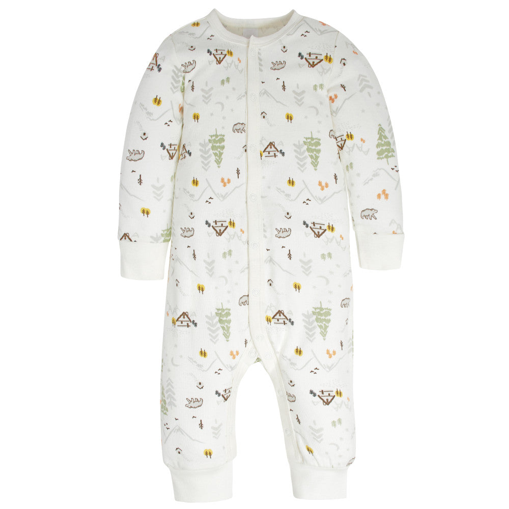 Modern Moments by Gerber Baby Boys Mountain Coverall With Mitten, additional view 1