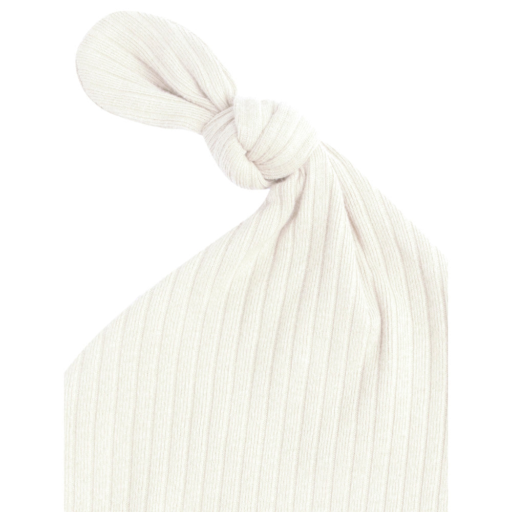 Baby Girls Ivory Cap, close-up detail 1