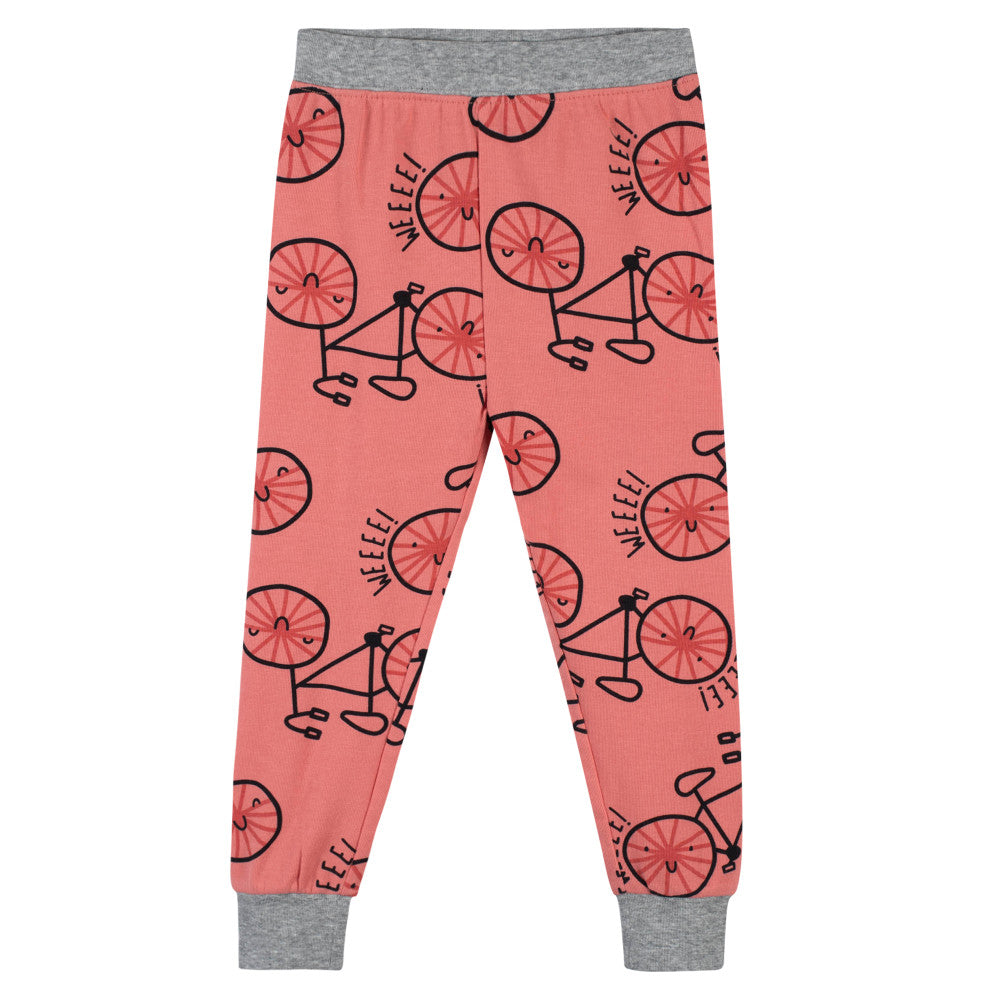 4-Piece Infant & Toddler Neutral Bike Snug Fit Pajamas, additional view 1