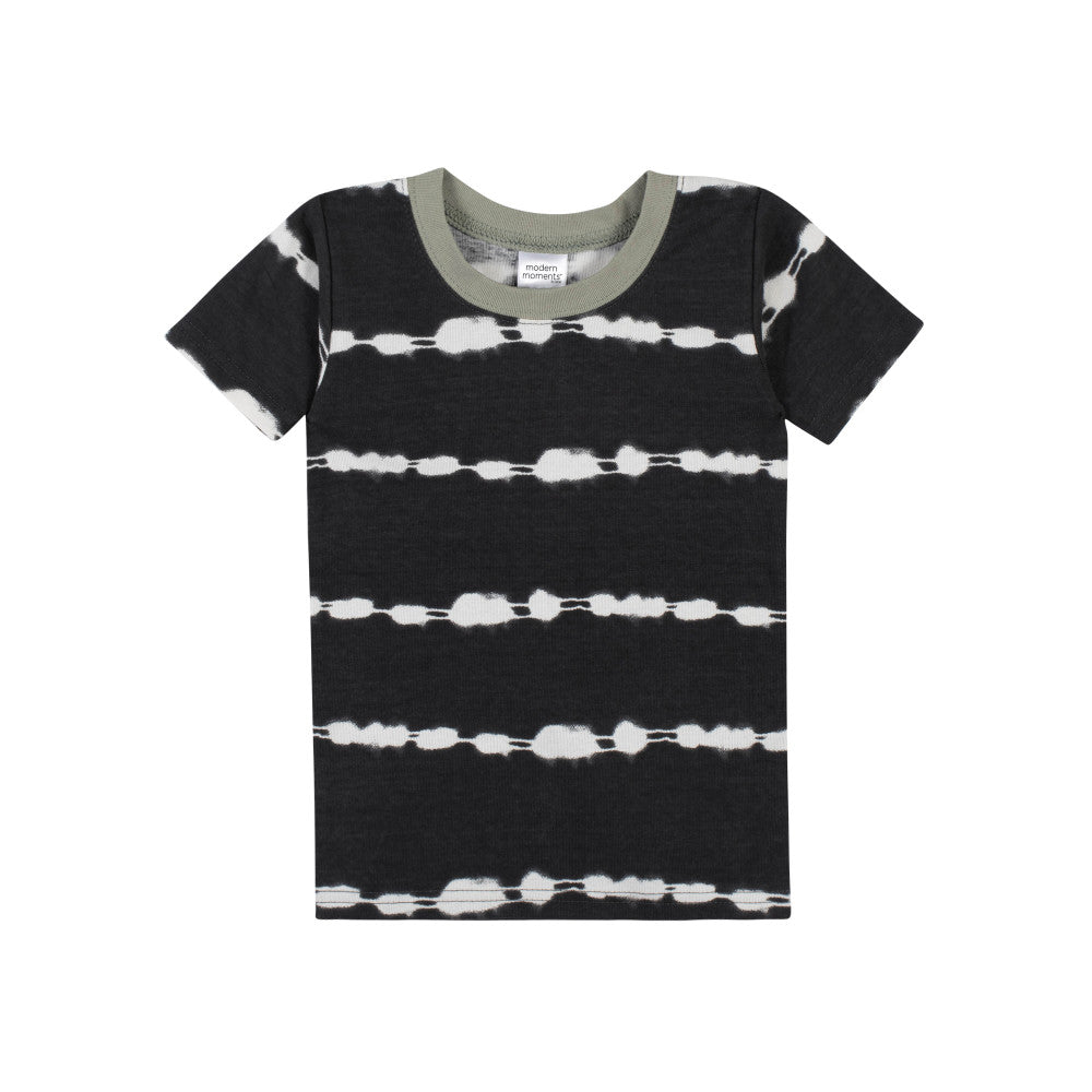 4-Piece Infant & Toddler Boys Tie Dye Stripe Snug Fit Pajamas, additional view 2