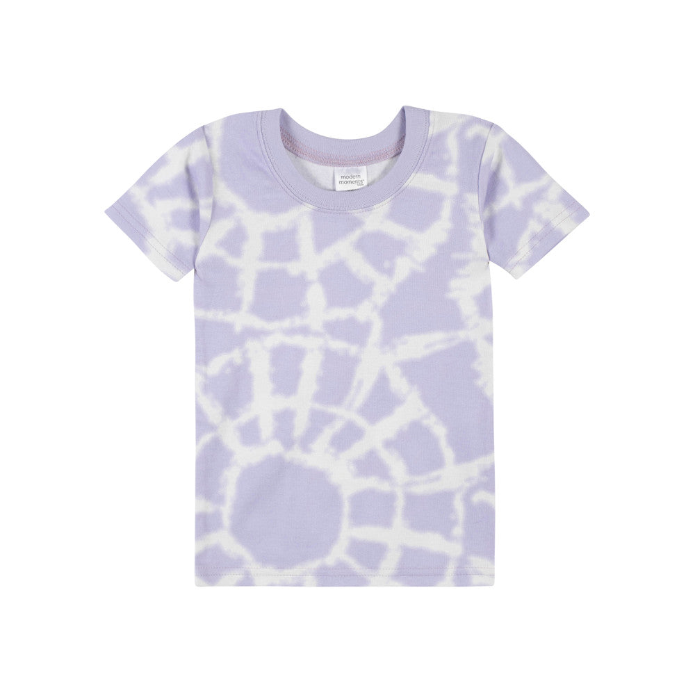 4-Piece Infant & Toddler Girls Tie Dye Dots Snug Fit Pajamas, additional view 2
