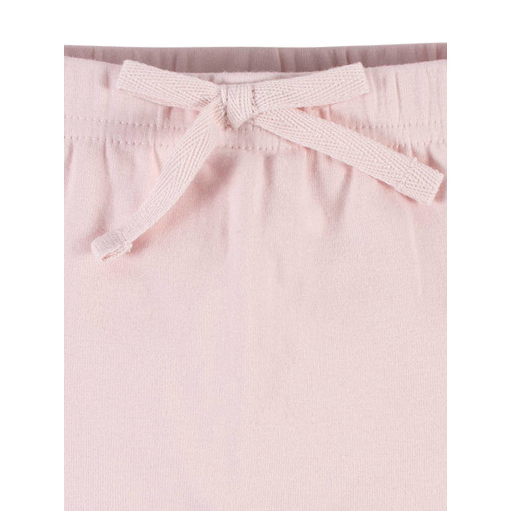 Modern Moments by Gerber Baby Girls Pink Leggings With Ruffle, close-up detail 2