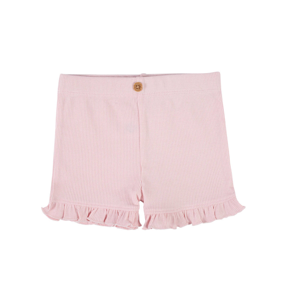 Modern Moments by Gerber 2-Pack Baby Girls Floral/Pink Shorts, additional view 1