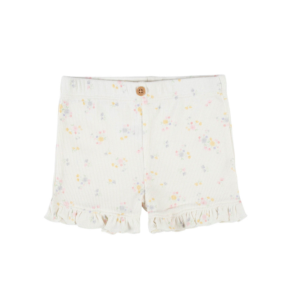 Modern Moments by Gerber 2-Pack Baby Girls Floral/Pink Shorts, additional view 2