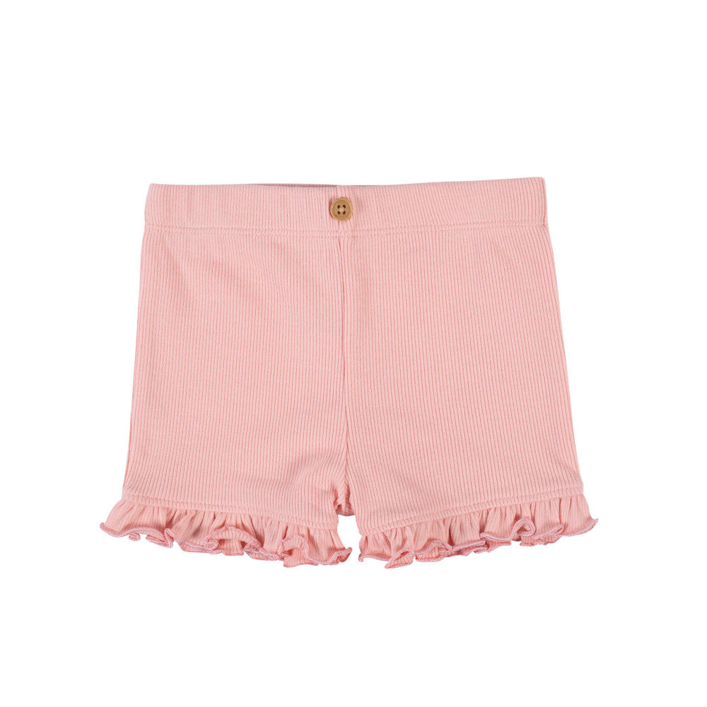 Modern Moments by Gerber 2-Pack Baby Girls Cherry/Pink Shorts, additional view 1