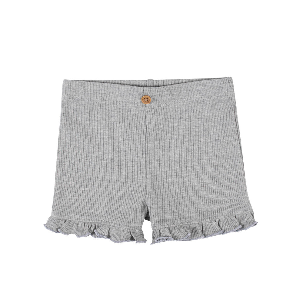 Modern Moments by Gerber 2-Pack Baby Girls Purple/Heather Shorts, additional view 2