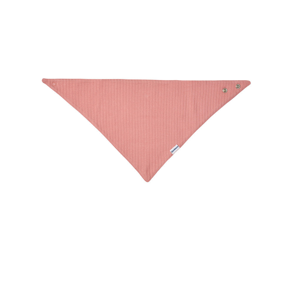 Modern Moments by Gerber Baby Girls Pink Bandana Bib, additional view 2
