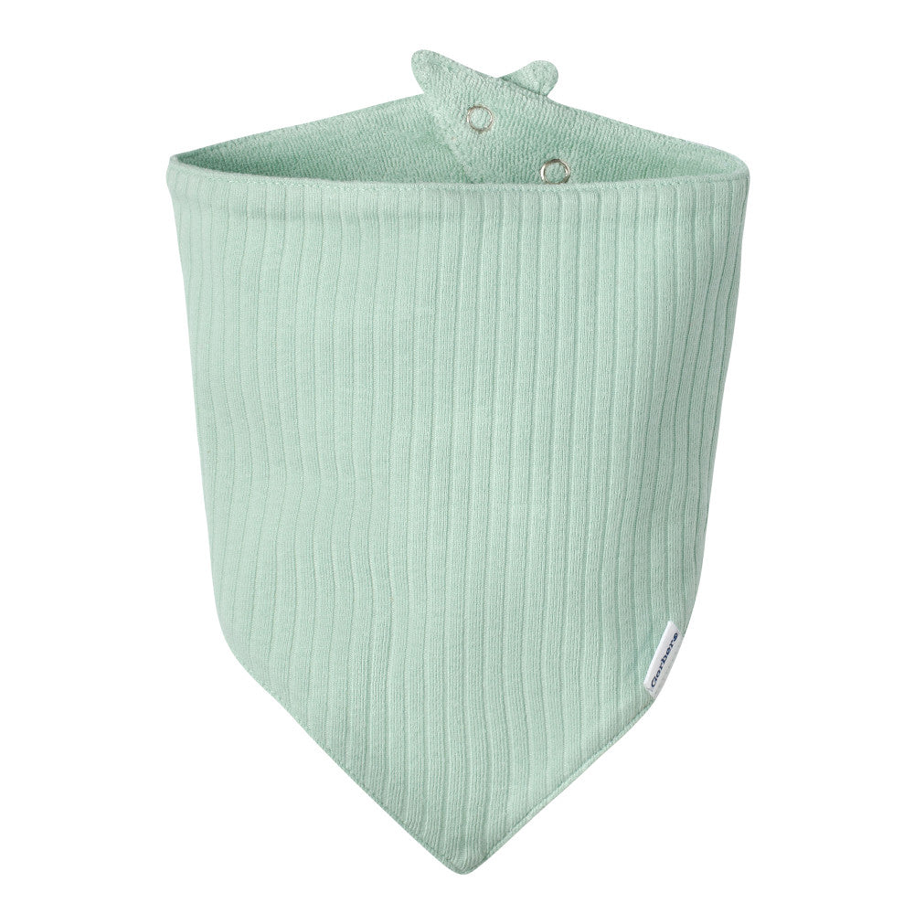 Modern Moments by Gerber Baby Boys Green Bandana Bib, additional view 2