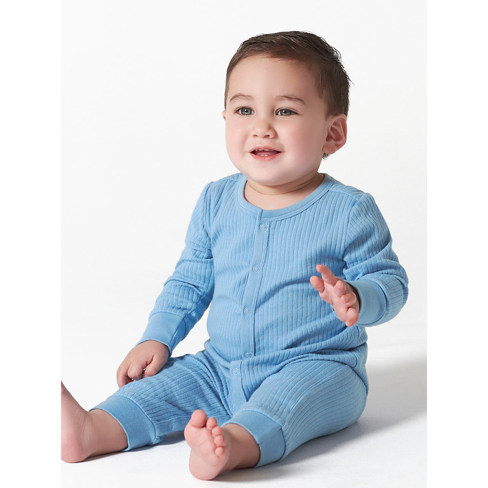 Baby Boys Blue Coverall