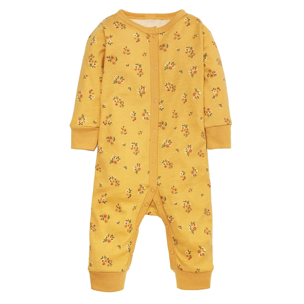 Modern Moments by Gerber Baby Girls Yellow Coverall