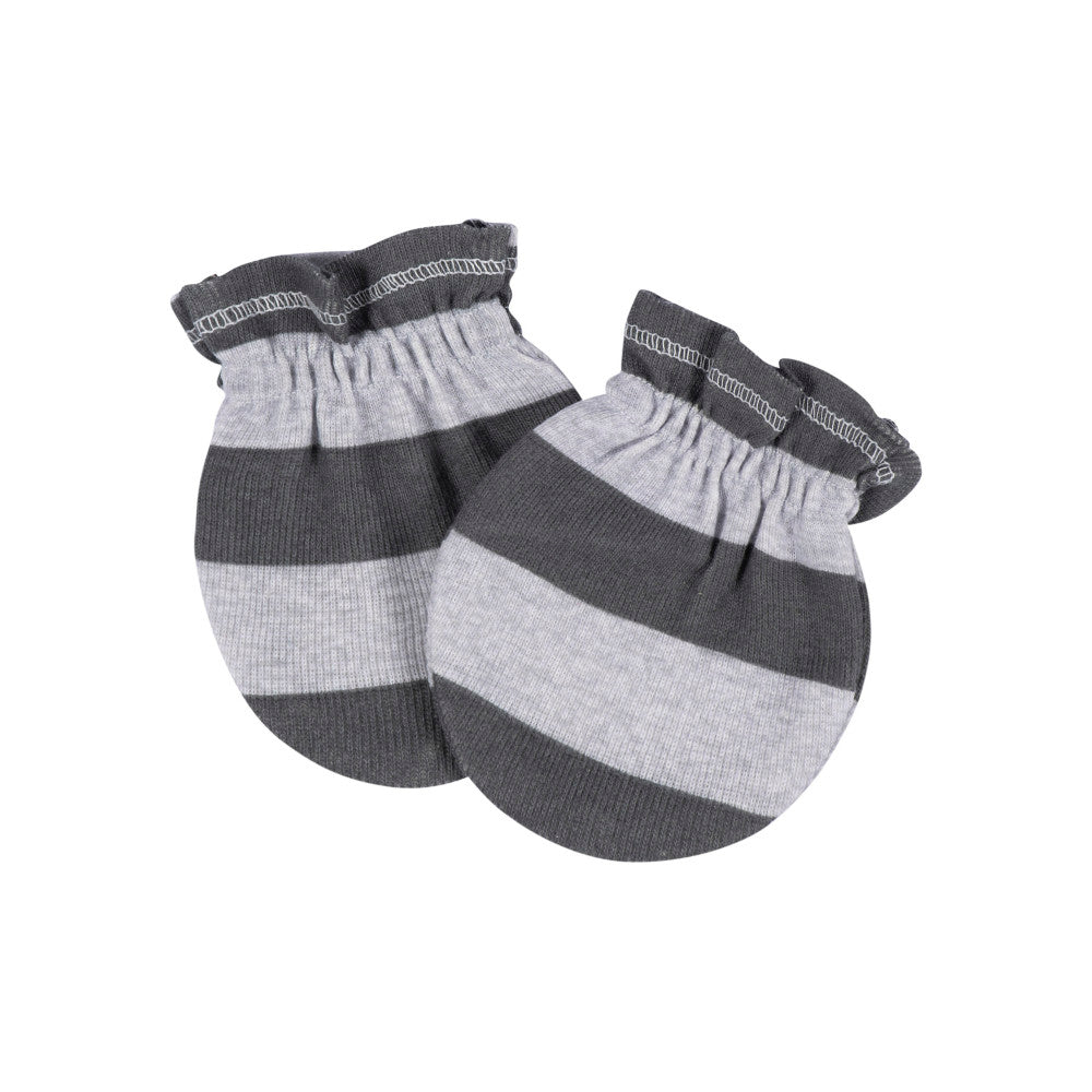 4-Pack Baby Boys Camping No Scratch Mittens, additional view 4