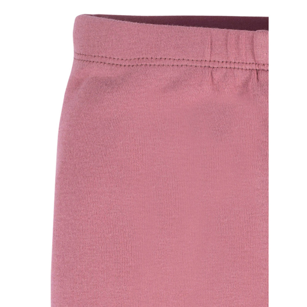 2-Pack Baby Girls Dark Pink Pants, close-up detail 1