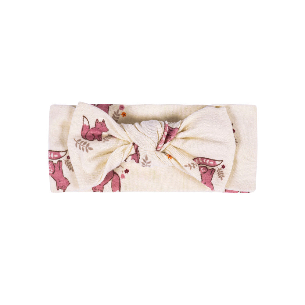 3-Pack Baby Girls Dark Pink Headbands, additional view 2