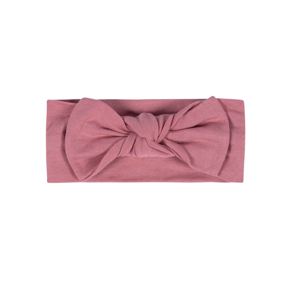 3-Pack Baby Girls Dark Pink Headbands, additional view 3
