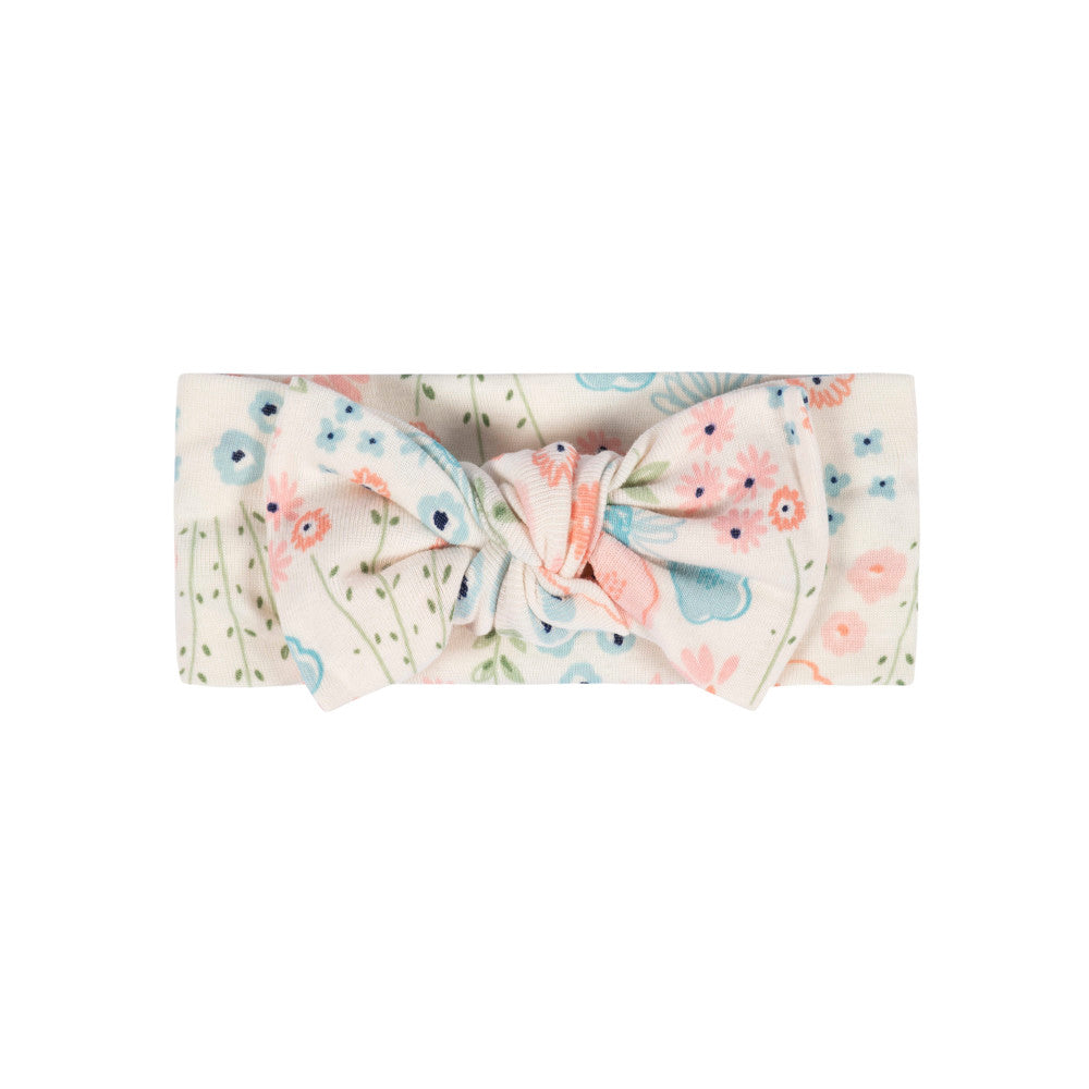 3-Pack Baby Girls Peach Headbands, additional view 3