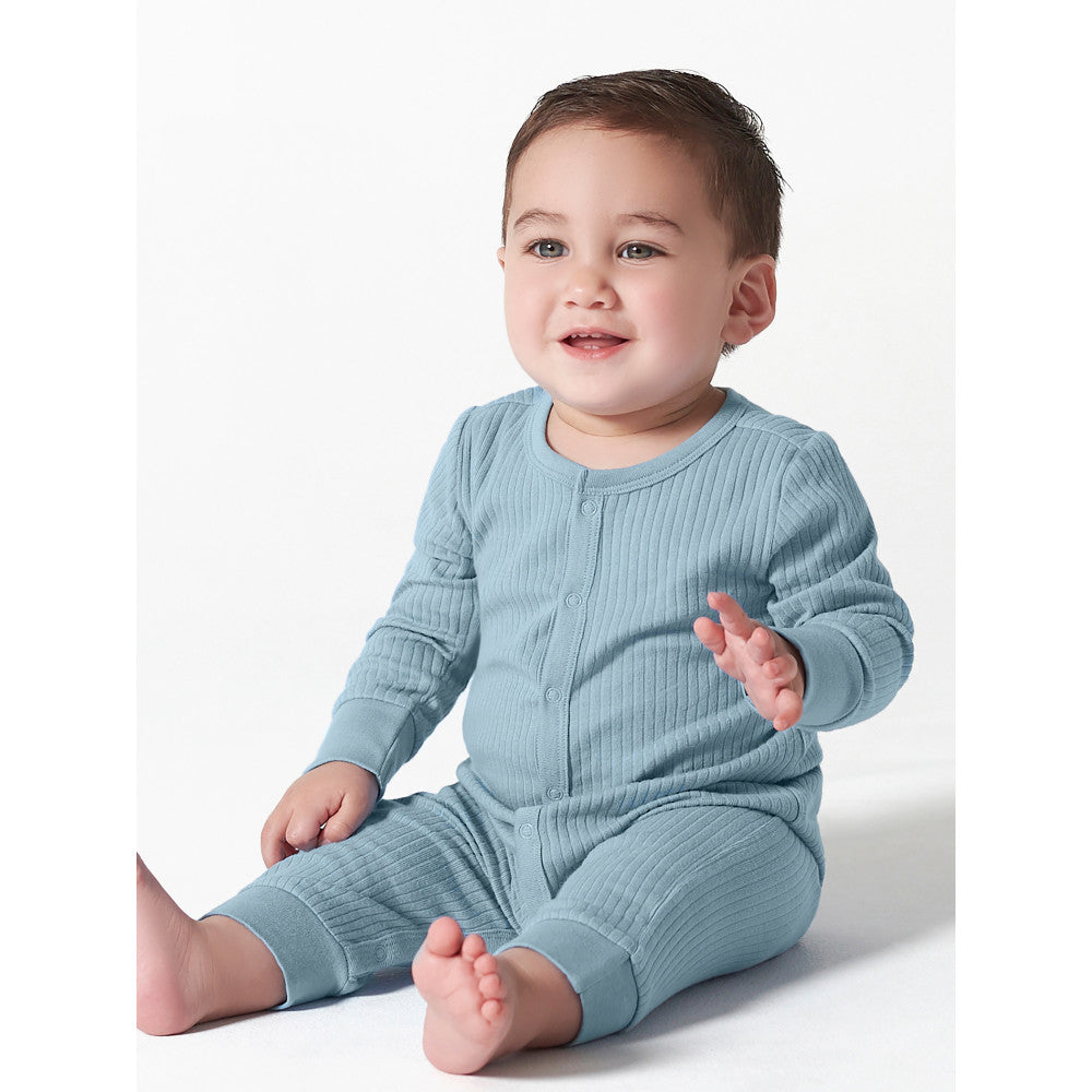 Modern Moments by Gerber Baby Boys Blue Coverall