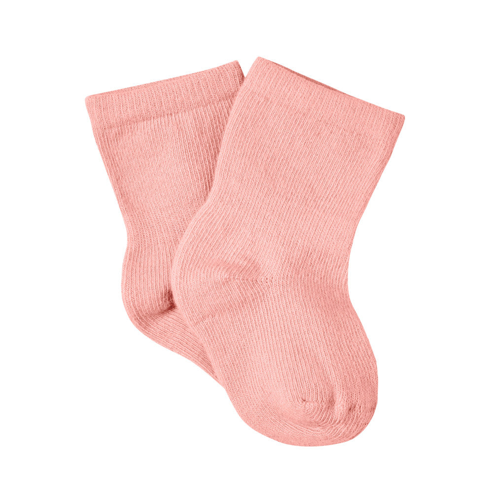 Modern Moments by Gerber 2-Pack Baby Girls Pink/Ivory Socks, additional view 1