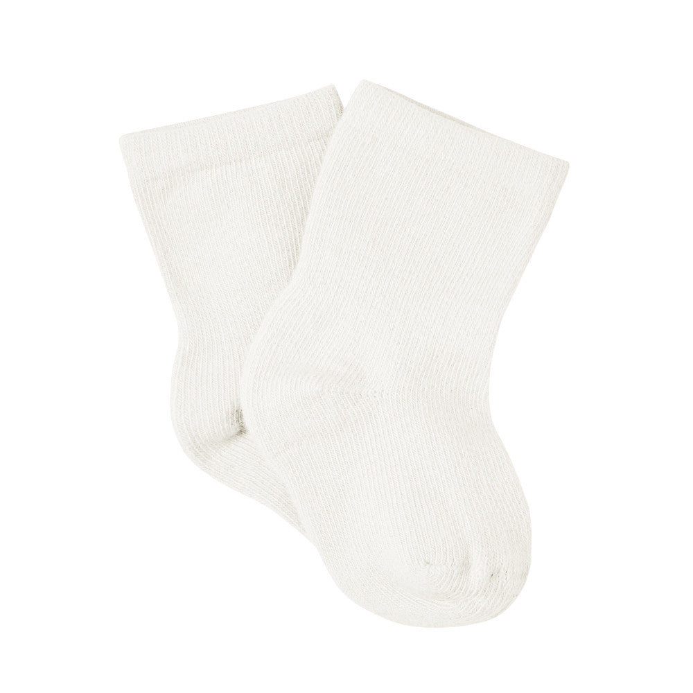Modern Moments by Gerber 2-Pack Baby Girls Pink/Ivory Socks, additional view 2