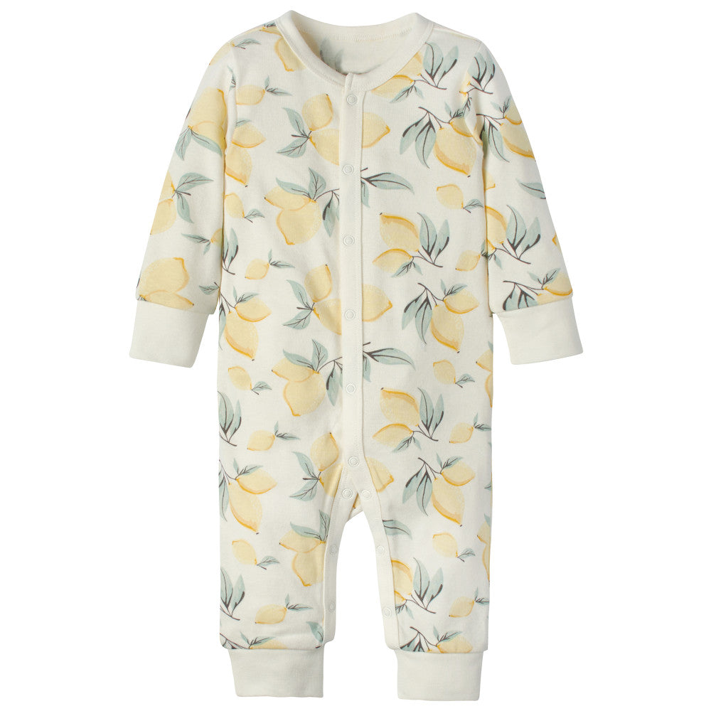 Modern Moments by Gerber Baby Girls Lemon Coverall, additional view 1