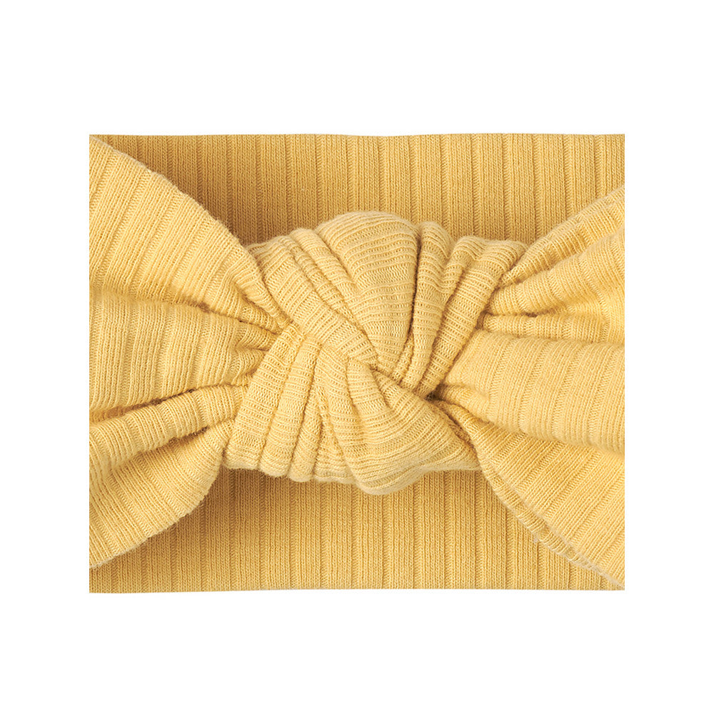 Modern Moments by Gerber Baby Girls Gold Headband, close-up detail 1