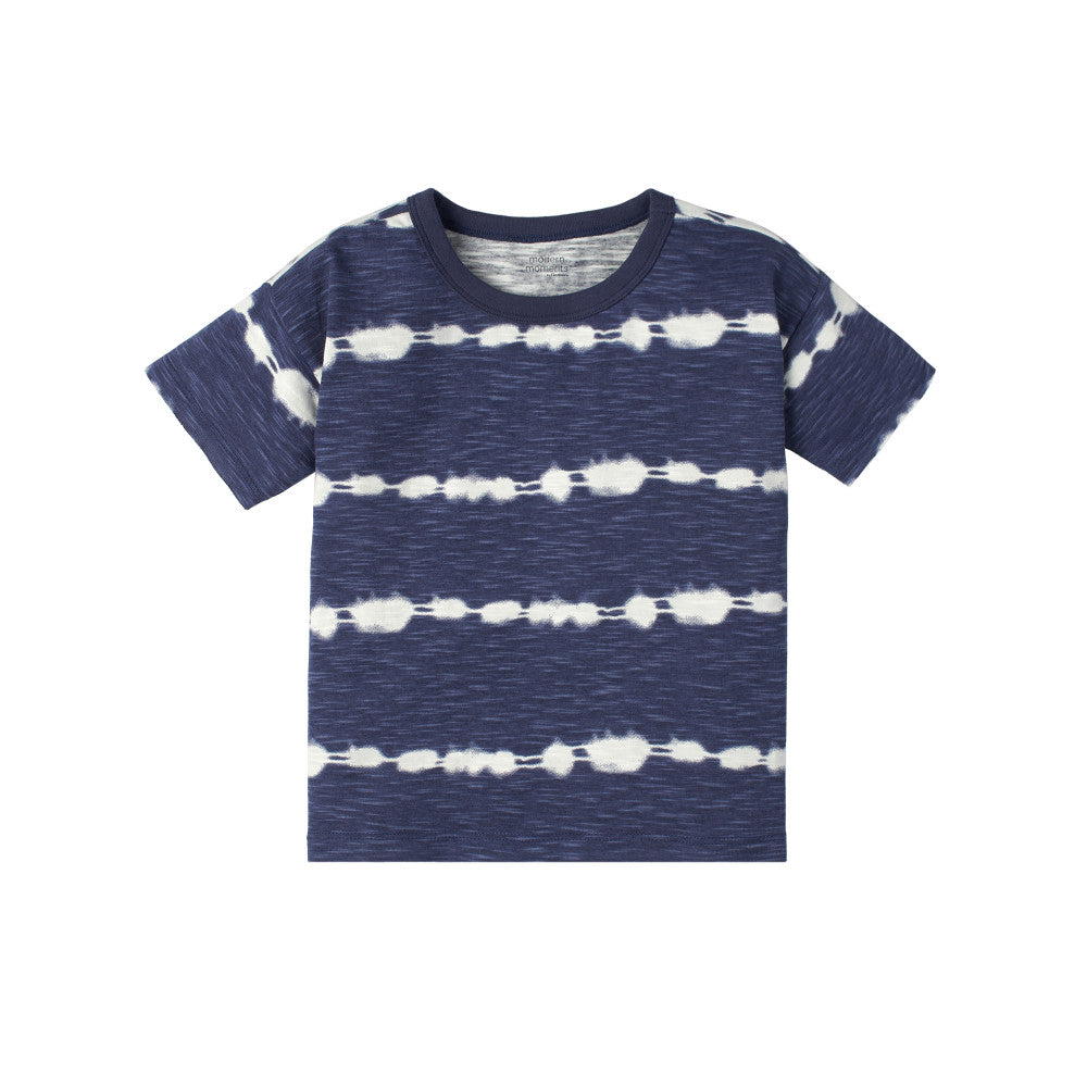 Modern Moments by Gerber 3-Pack Infant & Toddler Boys Blue Short Sleeve Top, additional view 3