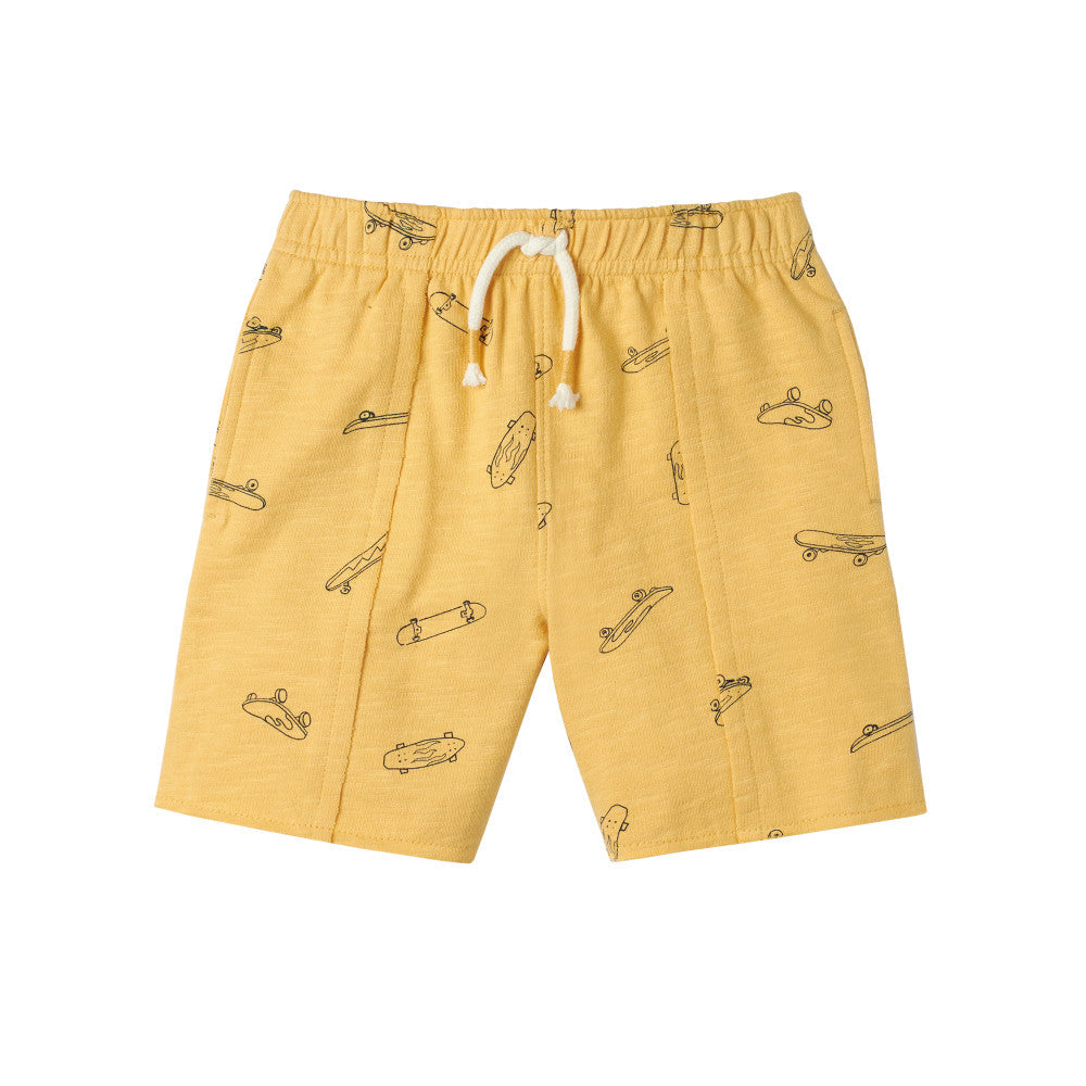Modern Moments by Gerber 3-Pack Infant & Toddler Boys Black Shorts, additional view 3