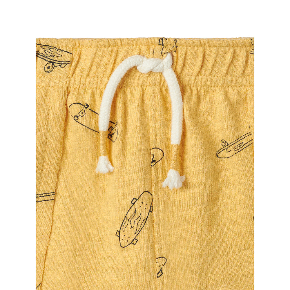Modern Moments by Gerber 3-Pack Infant & Toddler Boys Black Shorts, close-up detail 2