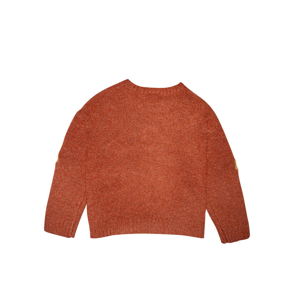 Modern Moments by Gerber Toddler Girls Red Knit Sweater, additional view 1