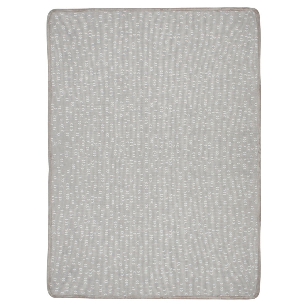 Modern Moments by Gerber Baby Neutral Safari 2 Ply Printed Blanket, additional view 1