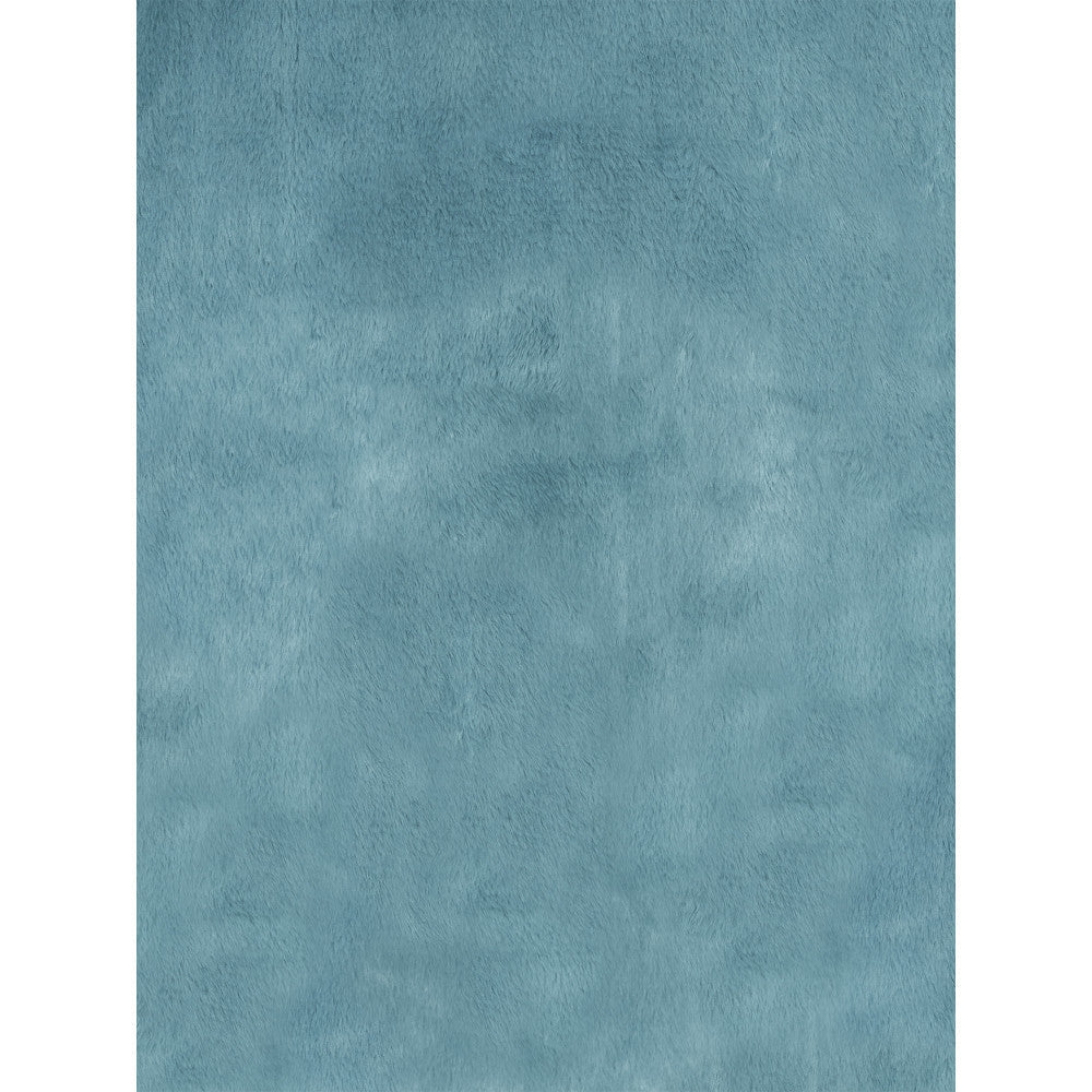 Modern Moments by Gerber Baby Boys Blue Satin Trim Blanket, close-up detail 1