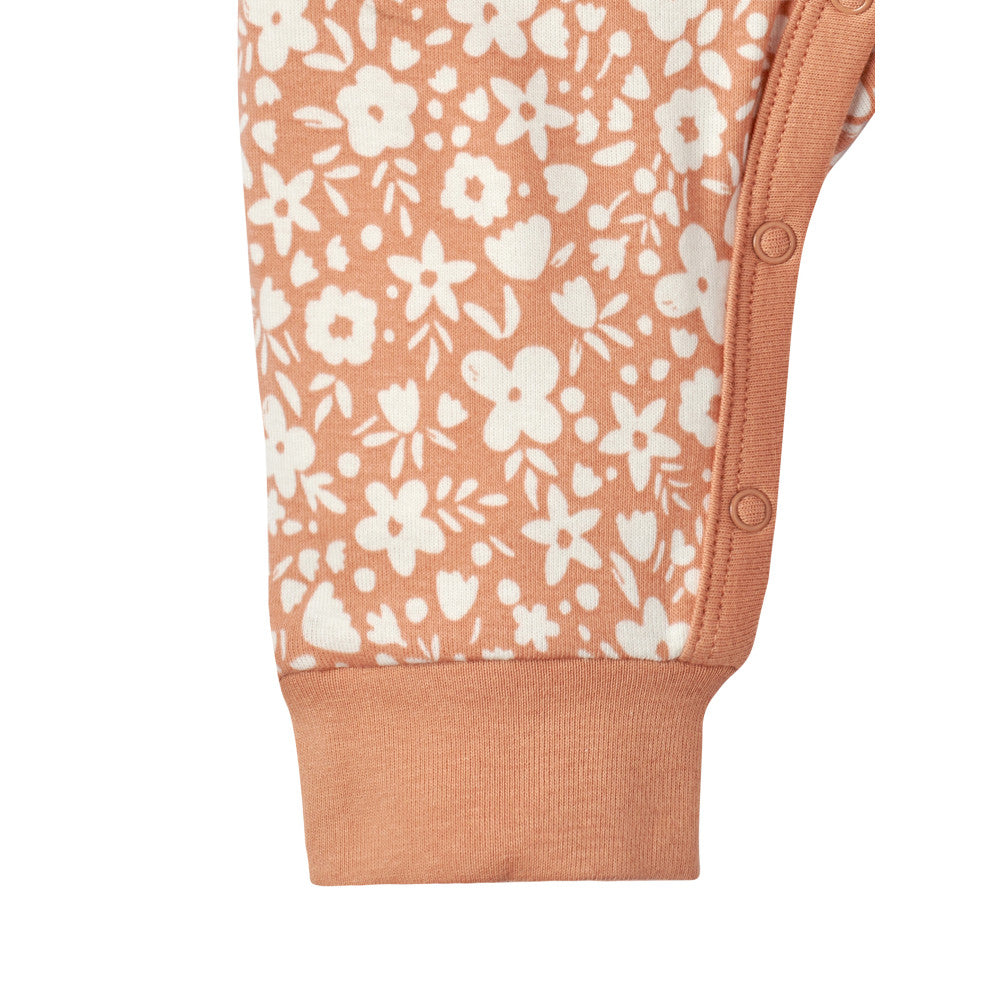 Modern Moments by Gerber Baby Girls Sienna Coverall, close-up detail 4